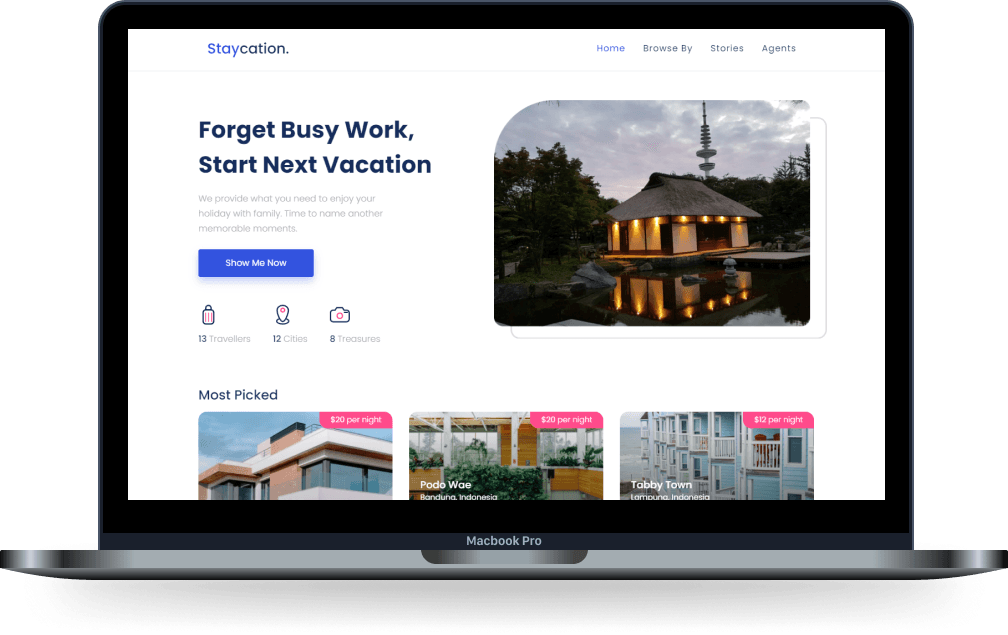 Staycation - Booking Hotel